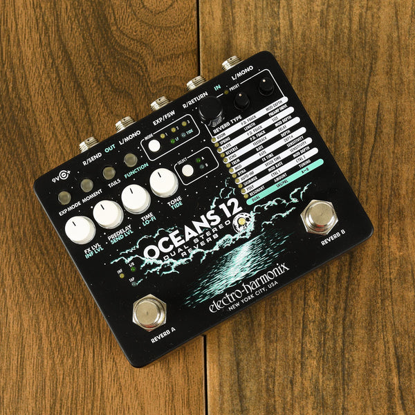 Electro Harmonix Oceans 12 Dual Stereo Reverb