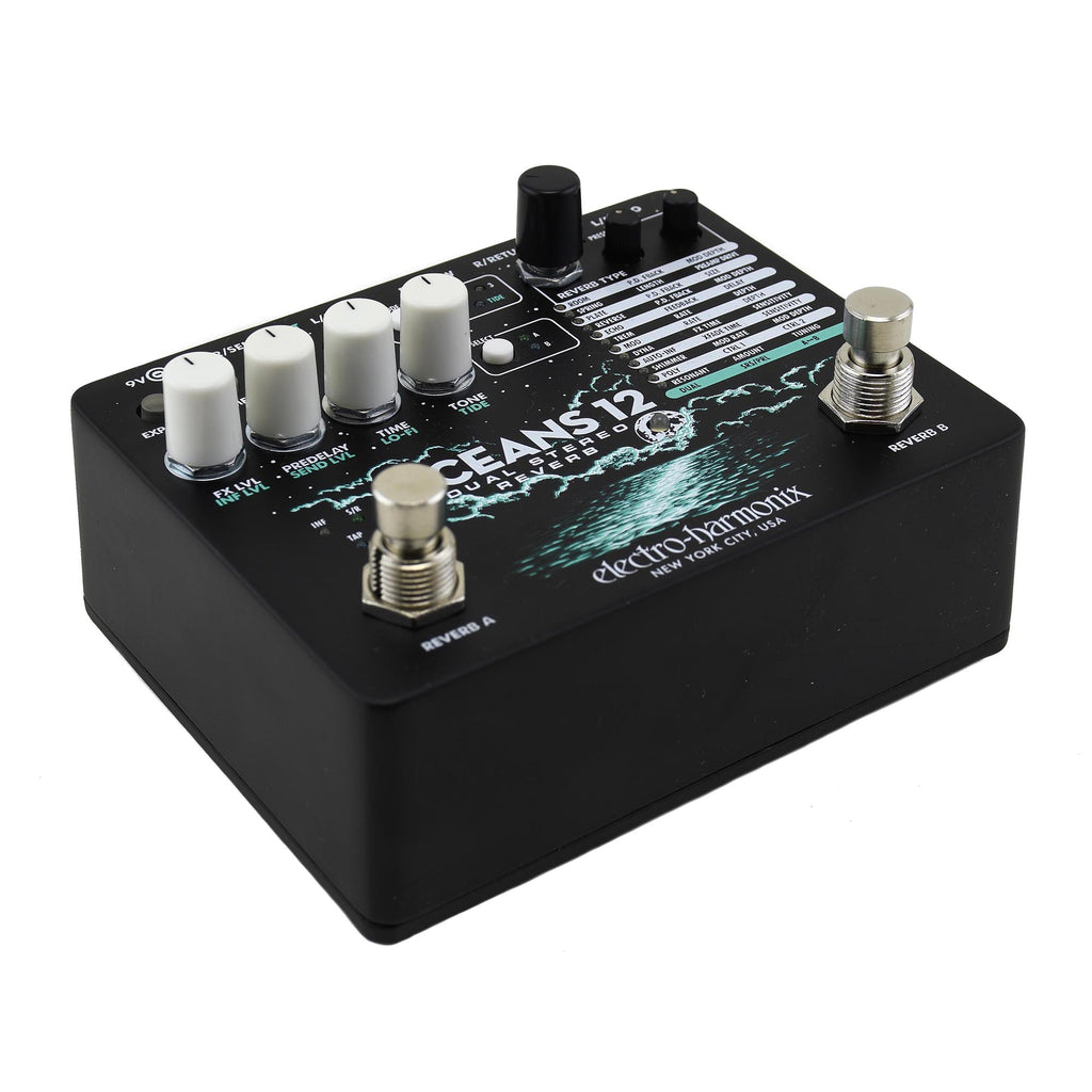 ELECTRO-HARMONIX OCEANS 12 Reverb ギターエフェクター - 楽器、器材