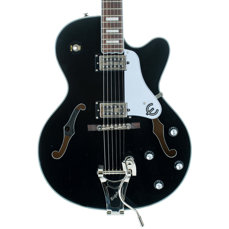 Epiphone Emperor Swingster, Black Aged Gloss