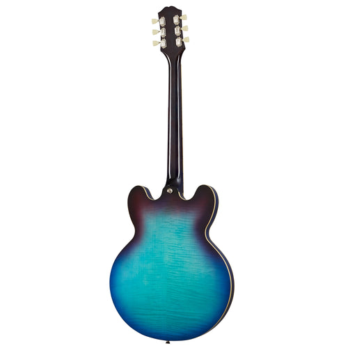 Epiphone ES-335 Figured Electric Guitar, Blueberry Burst