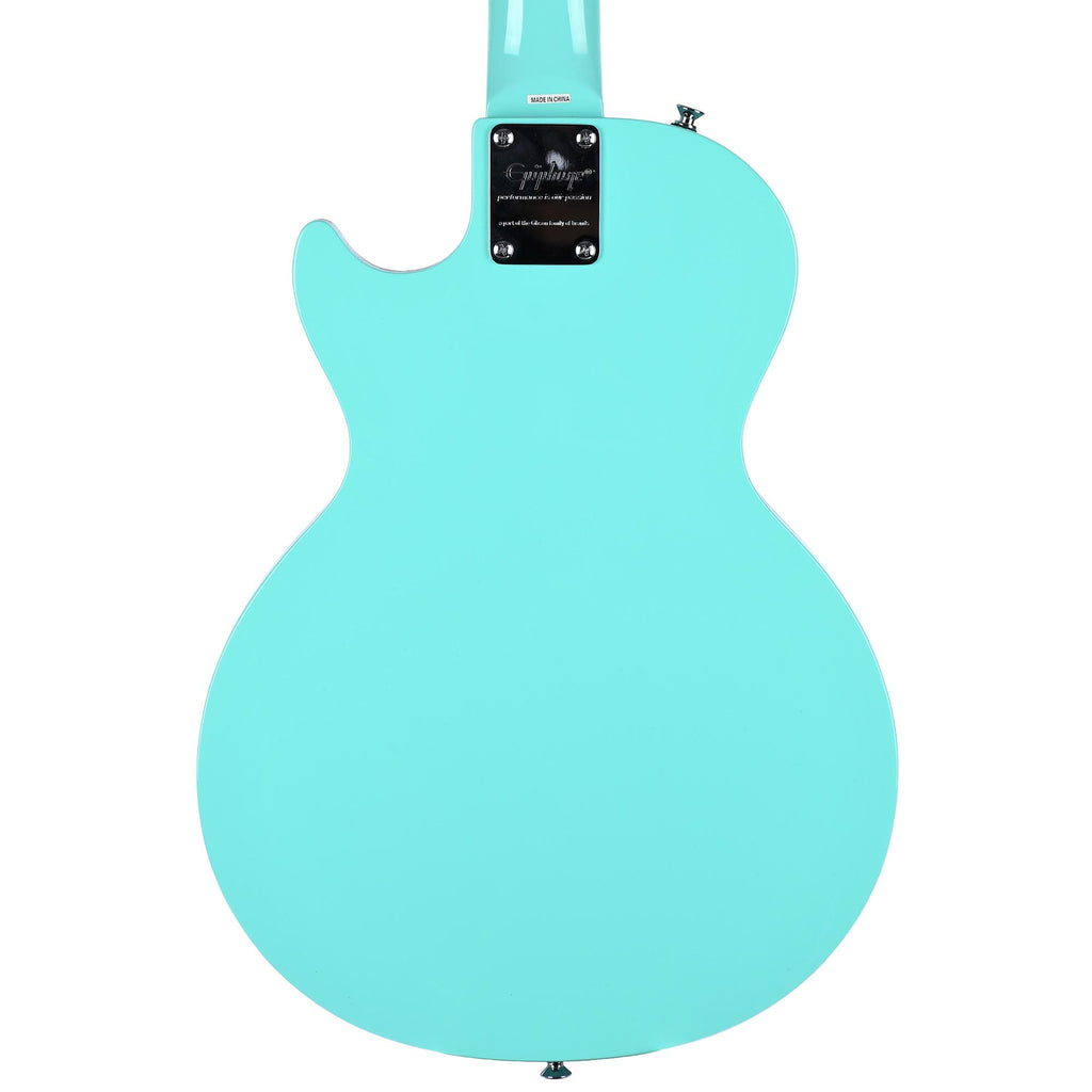 Epiphone les paul sl deals electric guitar turquoise