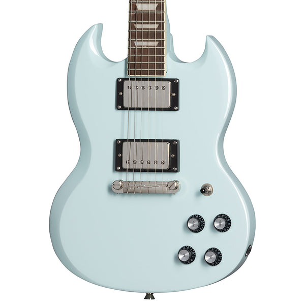 Epiphone Power Players SG Electric Guitar, Ice Blue, With Gig Bag