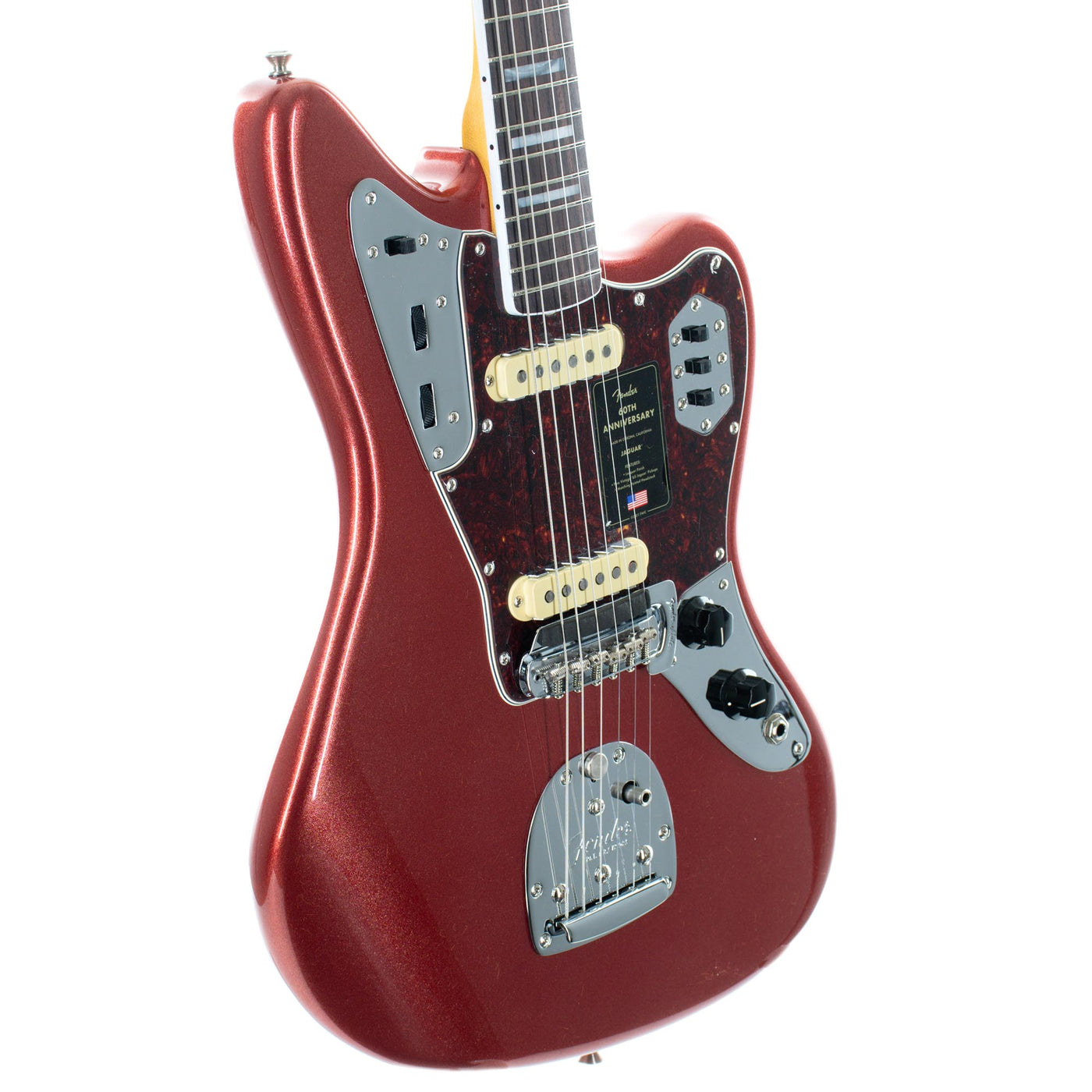 Fender 60th Anniversary Jaguar Rosewood Mystic Dakota Red 3839