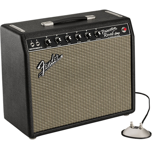 Fender '64 Custom Princeton Reverb Hand-Wired Tube Guitar Combo Amplifier  120V