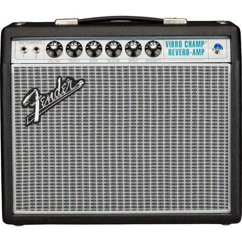 Fender '68 Custom Vibro Champ Reverb Guitar Amplifier 5W, 10