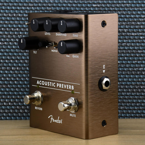 Fender Acoustic Preverb Preamp/Reverb Pedal