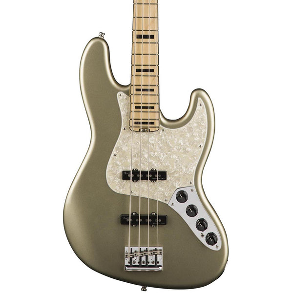 Fender American Elite Jazz Bass Ash - Maple Fingerboard - Champagne