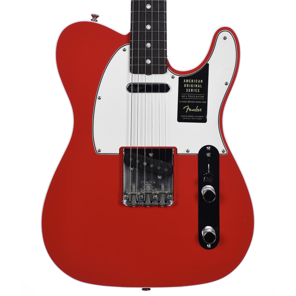 Fender american original 60s deals telecaster fiesta red