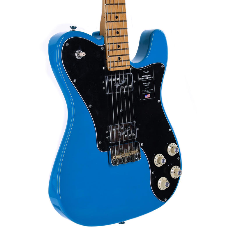 Fender American Professional II Telecaster Deluxe Maple, Miami Blue