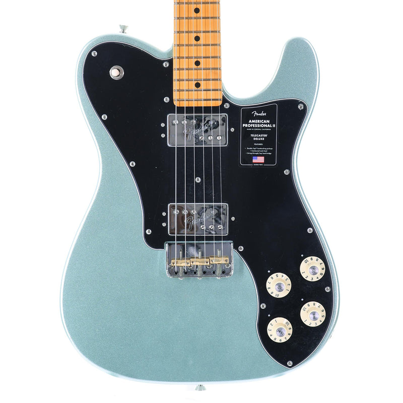 Fender American Professional II Telecaster Deluxe Mystic Surf Green, Maple