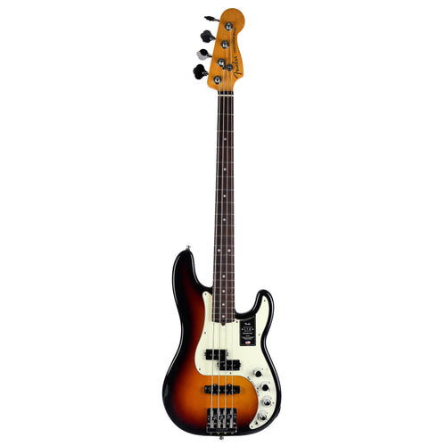 Fender American Ultra Precision Bass Guitar Ultraburst, Rosewood