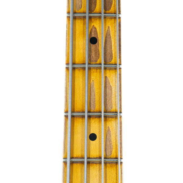 Fender Custom Shop '55 Precision Bass Guitar Maple Relic, Butterscotch  Blonde