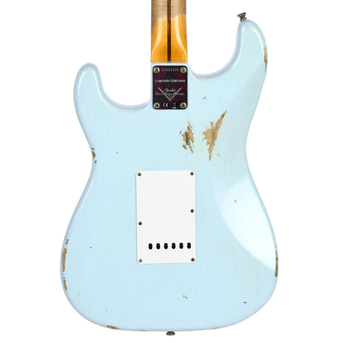 Fender Custom Shop '56 Stratocaster Relic Faded Sonic Blue