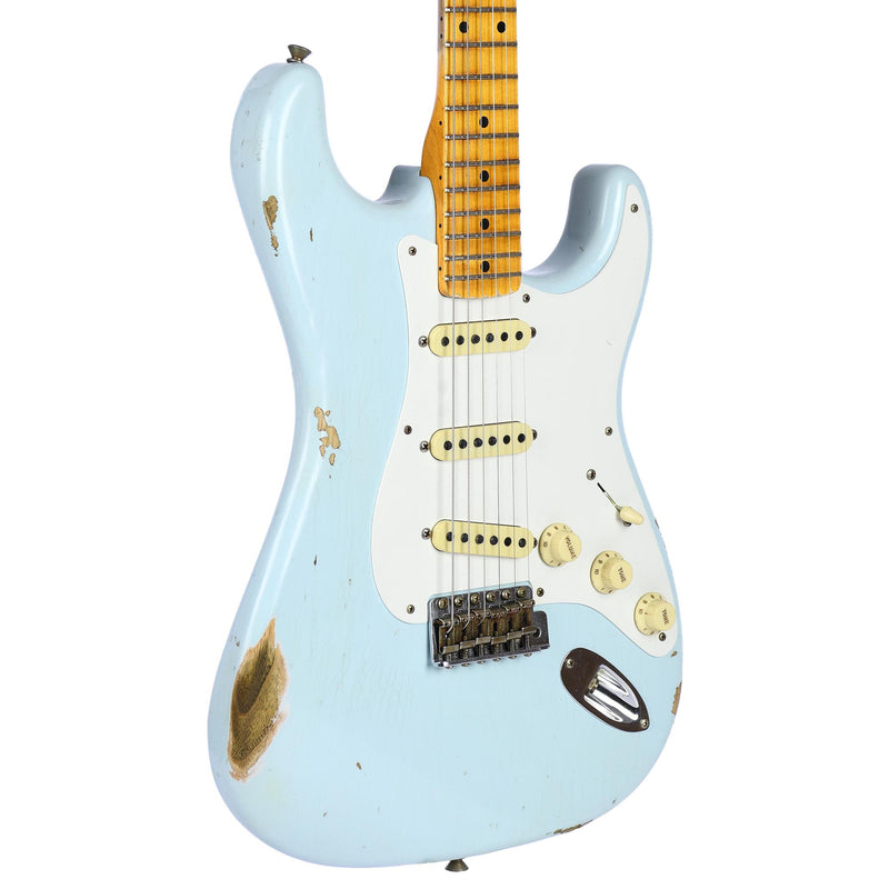 Fender Custom Shop '56 Stratocaster Relic Faded Sonic Blue             