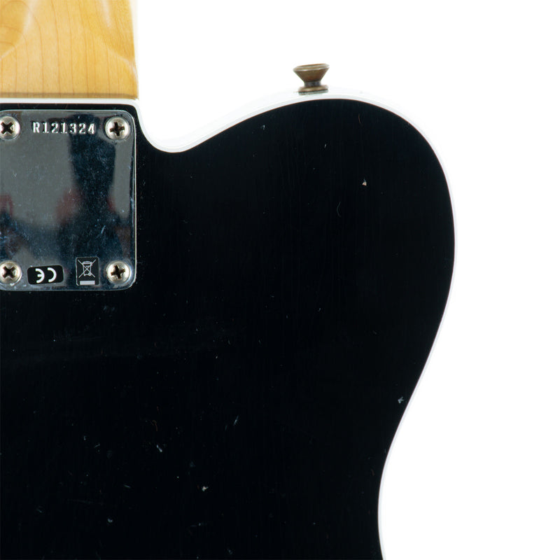 Fender Custom Shop '60 Telecaster Custom Journeyman, Ebony Painted Headcap Black