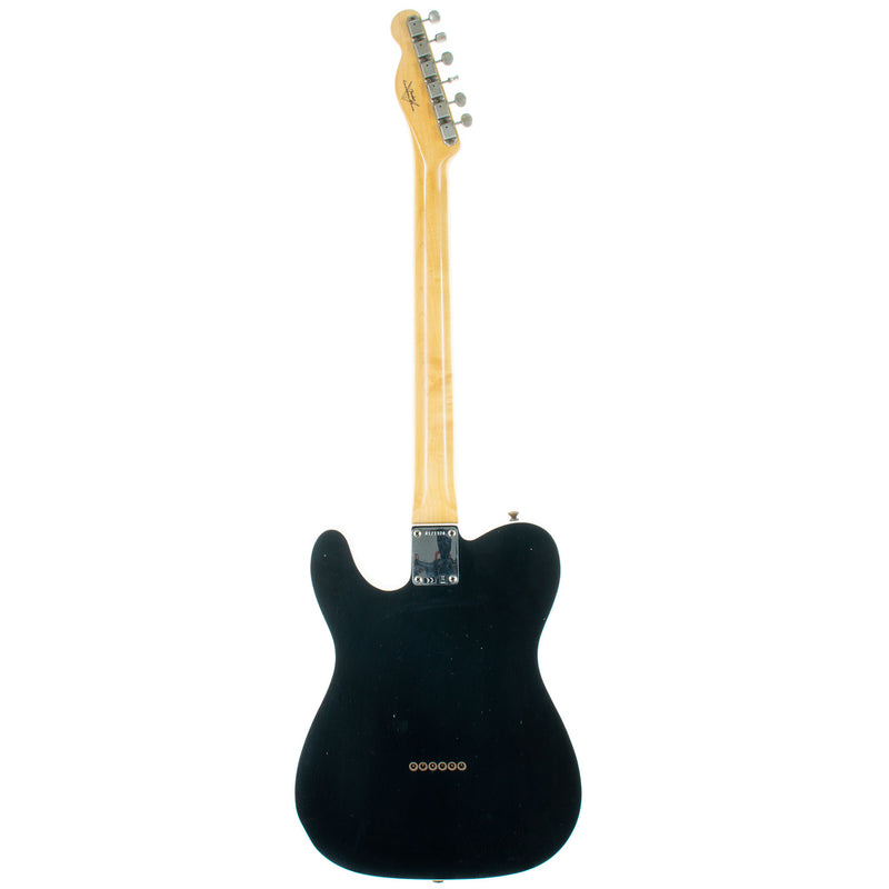 Fender Custom Shop '60 Telecaster Custom Journeyman, Ebony Painted Headcap Black