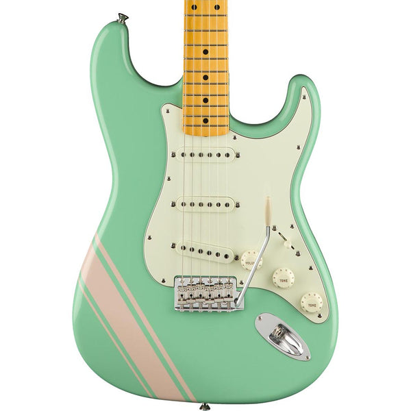 Fender FSR Traditional 50S Strat - Maple - Surf Green With Shell Pink