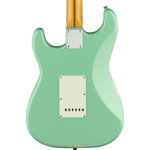 Fender FSR Traditional 50S Strat - Maple - Surf Green With Shell Pink