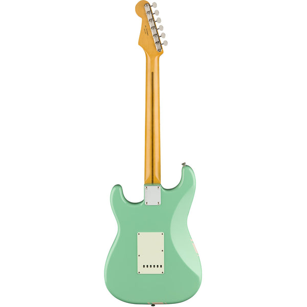 Fender FSR Traditional 50S Strat - Maple - Surf Green With Shell Pink