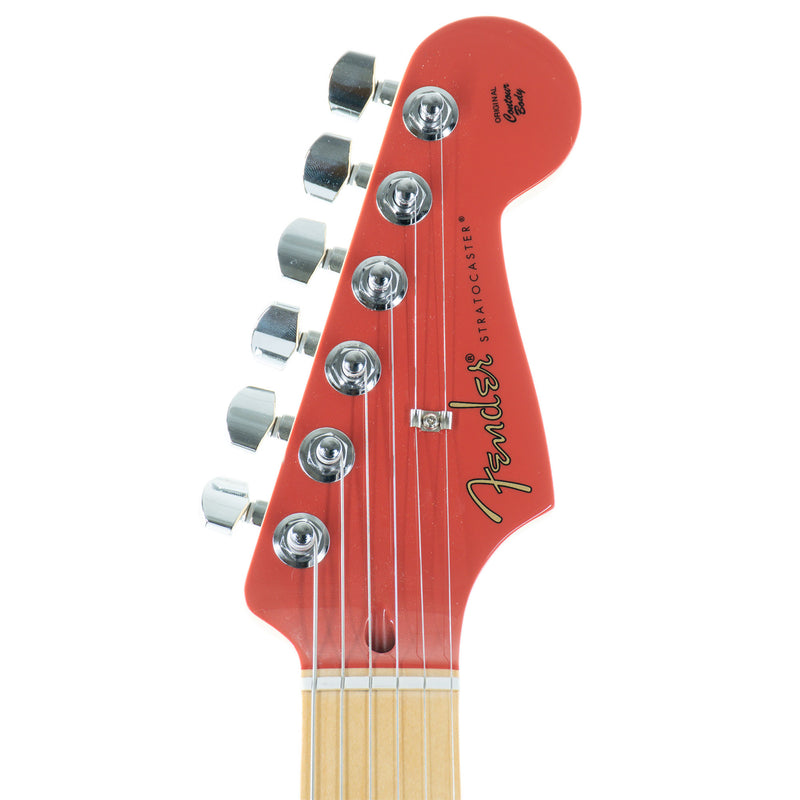 Fender Limited Edition Player Stratocaster HSS, Maple, Fiesta Red With Matching Headstock