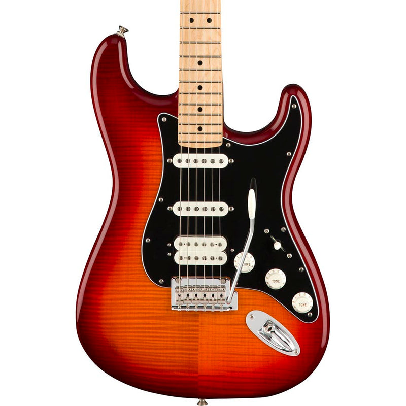 Fender Player Stratocaster HSS Plus Top, Maple, Aged Cherry Burst