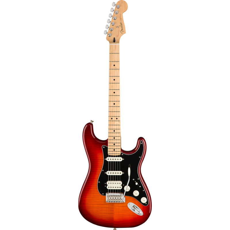 Fender Player Stratocaster HSS Plus Top, Maple, Aged Cherry Burst