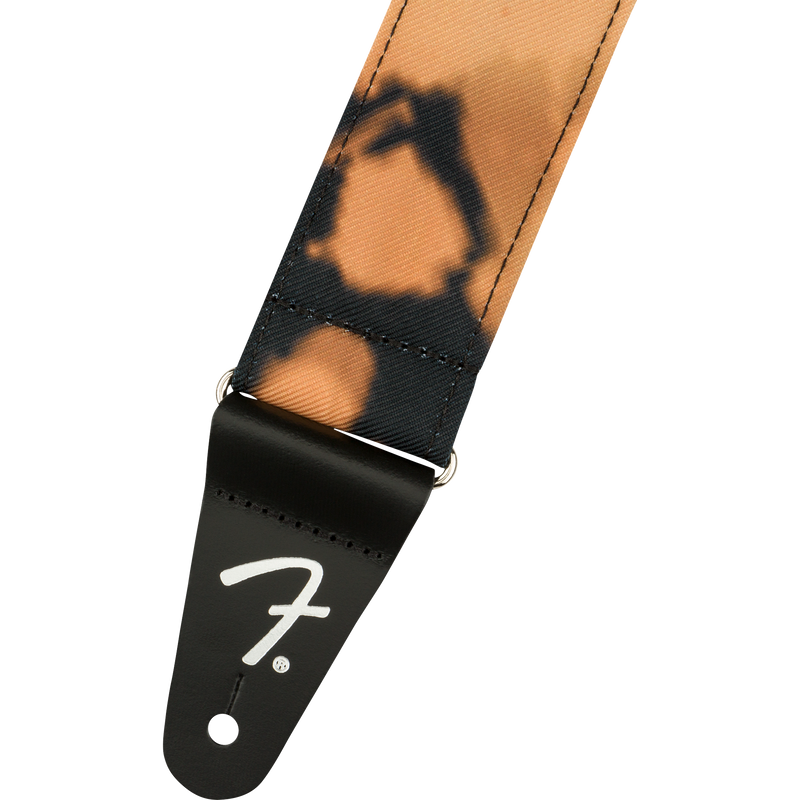 Fender Tie Dye Acid Wash Strap, Black