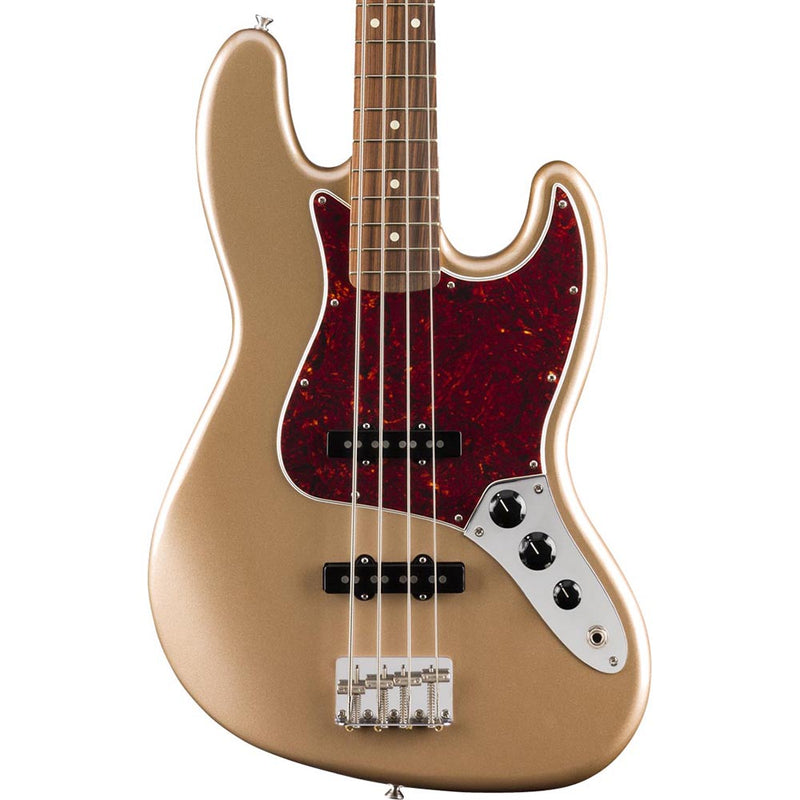 Fender Vintera '60s Jazz Bass, Pau Ferro Fingerboard - Firemist Gold