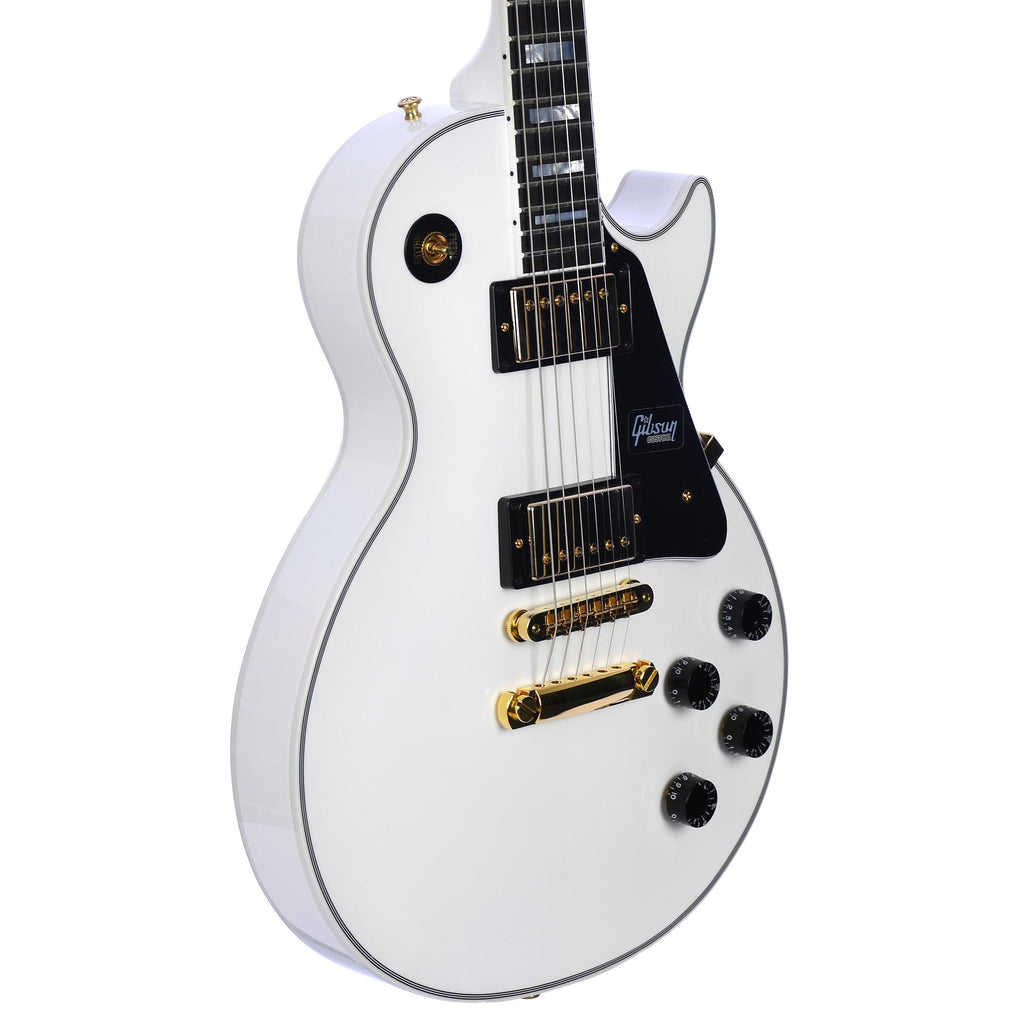 Gibson Custom Les Paul Alpine White Finish With Ebony Fingerboard Glos