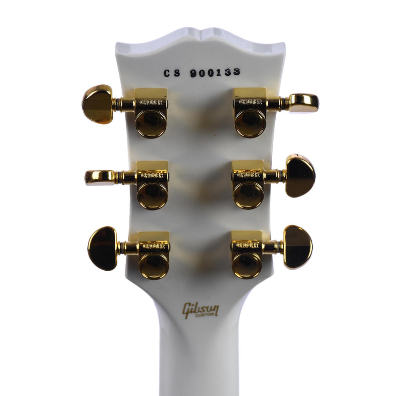 Gibson Custom Les Paul Alpine White Finish With Ebony Fingerboard Gloss