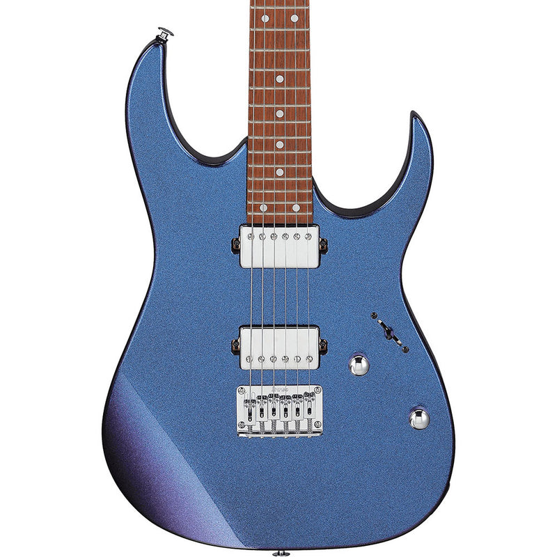 Ibanez Gio RG GRG121SP Electric Guitar, Blue Metal Chameleon