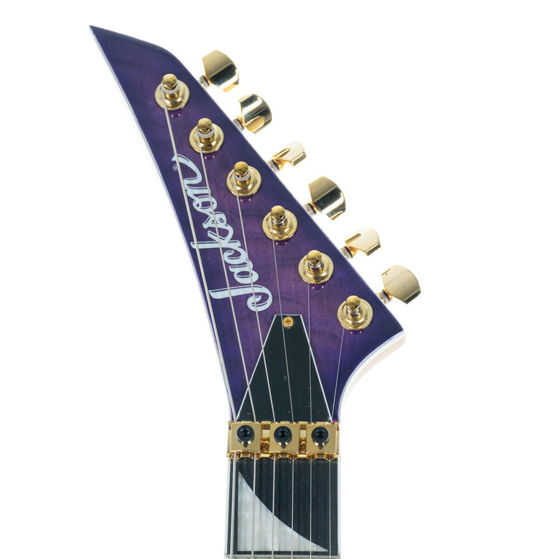 Jackson Pro Series Rhoads RR24Q Ebony, Transparent Purple