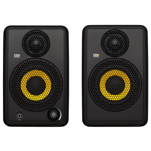 KRK ROKIT 5 G4 5 inch Powered Studio Monitor Pair with Stands and