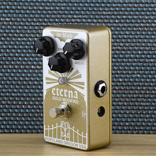 Mr. Black Eterna Gold Modified Shimmer Reverb Pedal