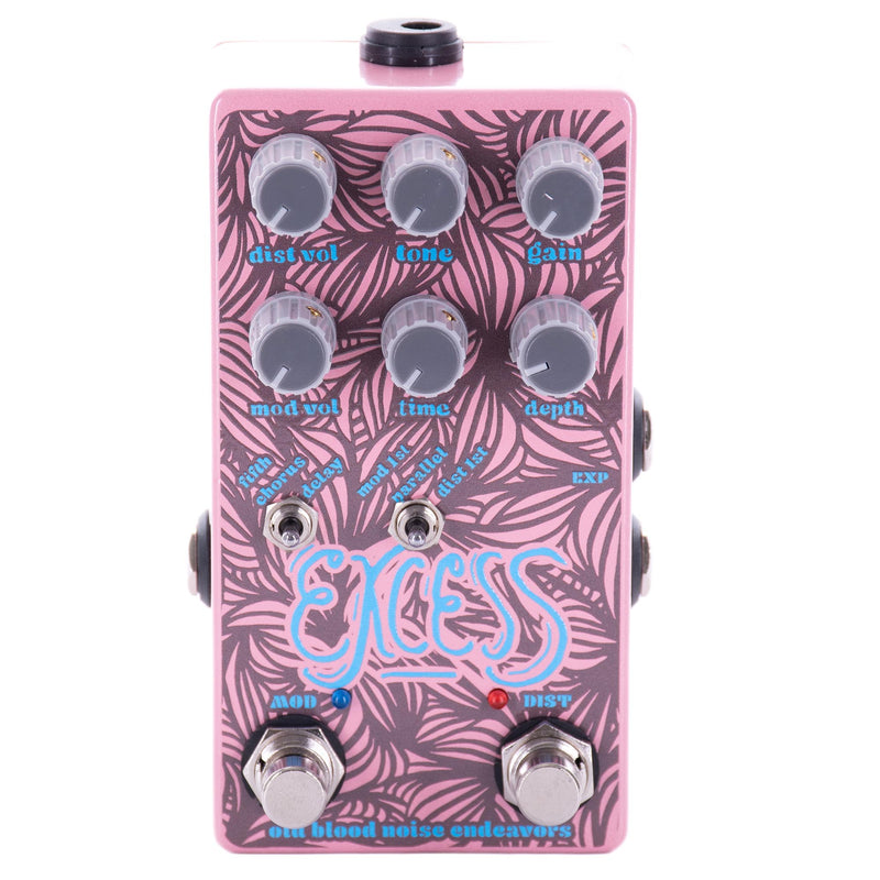 Old Blood Noise Excess V2 Distortion with Modulation Effect Pedal