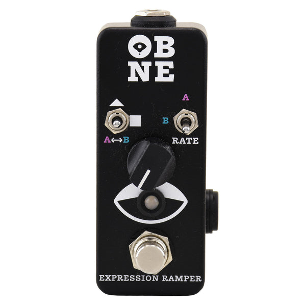 Old Blood Noise Expression Ramper, White On Black Russo