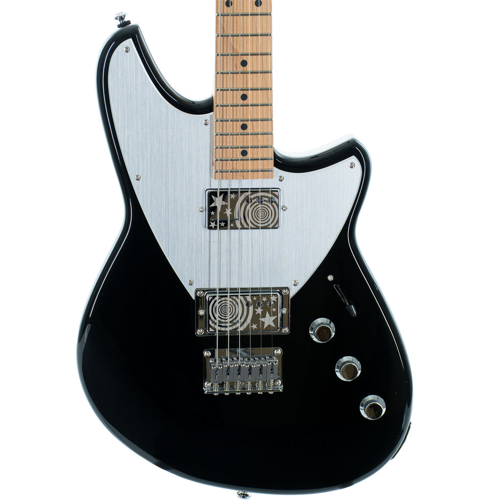 Reverend Billy Corgan Signature Z-One Electric Guitar, Roasted Maple Neck,  Midnight Black