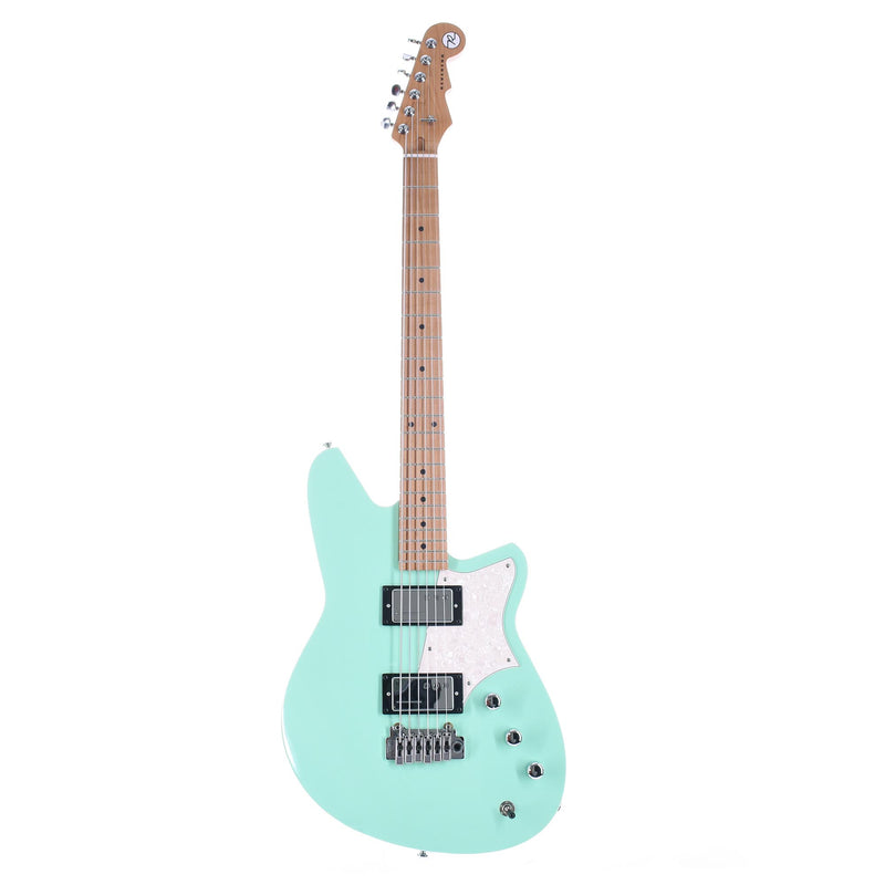 Reverend Descent W Baritone With Wilkinson Tremolo Roasted Maple Neck, Oceanside Green