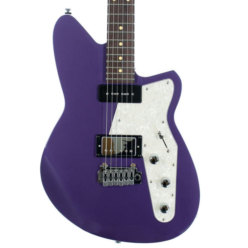 Reverend Double Agent W Electric Guitar, Rosewood, Italian Purple