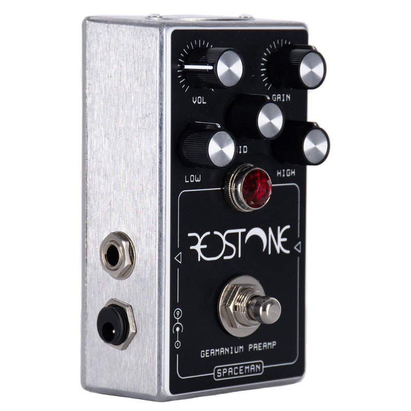 Spaceman Redstone Germanium Preamp Effect Pedal, Silver