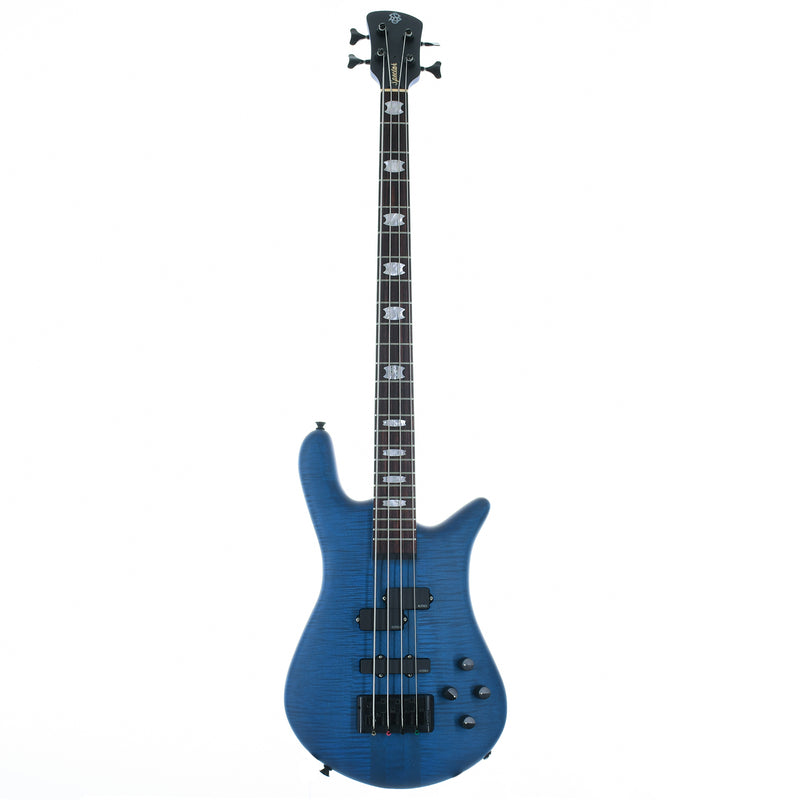 Spector Euro4 LX With EMG Pickups Black And Blue Matte