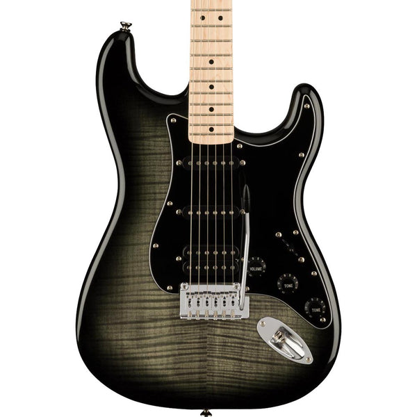 Squier Affinity Series Stratocaster FMT HSS Maple, Black Pickguard, Bl