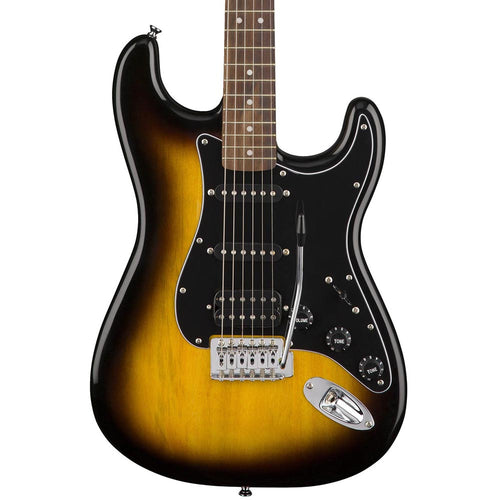 Squier affinity stratocaster hss deals pack brown sunburst