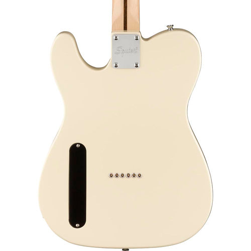 Squier Paranormal Cabronita Telecaster Thinline Maple, Black Pickguard,  Olympic White