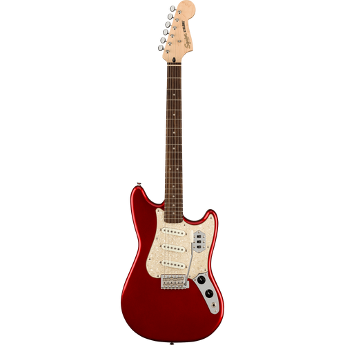 Squier Paranormal Cyclone, Laurel, Pearloid Pickguard, Candy Apple Red