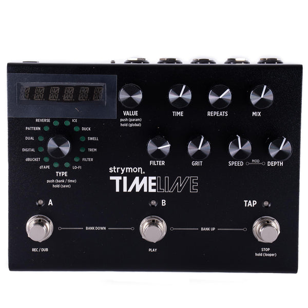 Strymon Midnight Edition TimeLine Multi-Delay Effect Pedal