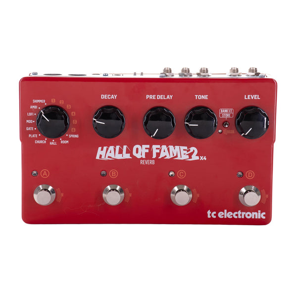 TC Electronic Hall Of Fame 2X4 Reverb Pedal