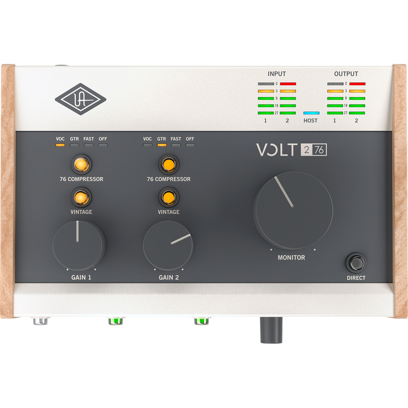 Universal Audio Volt 276 2-In/2-Out USB 2.0 Audio Interface With Volt Audio Software Suite